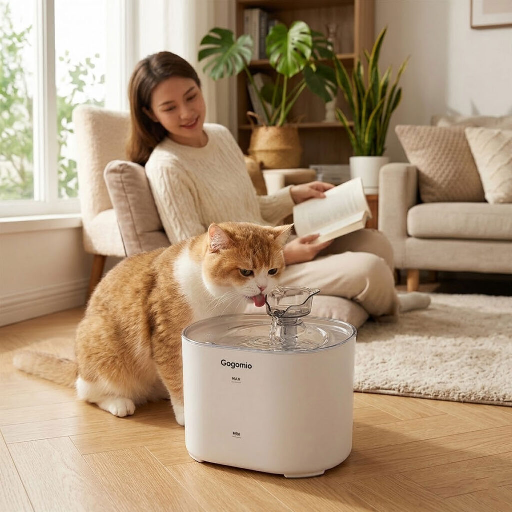 gogomio pet water bowl